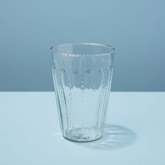 Ruffle Glass Tumbler