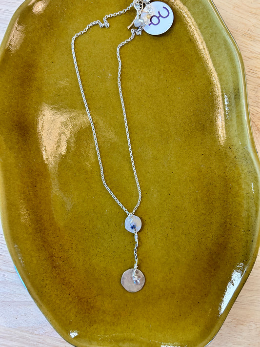 Drop Gem Necklace