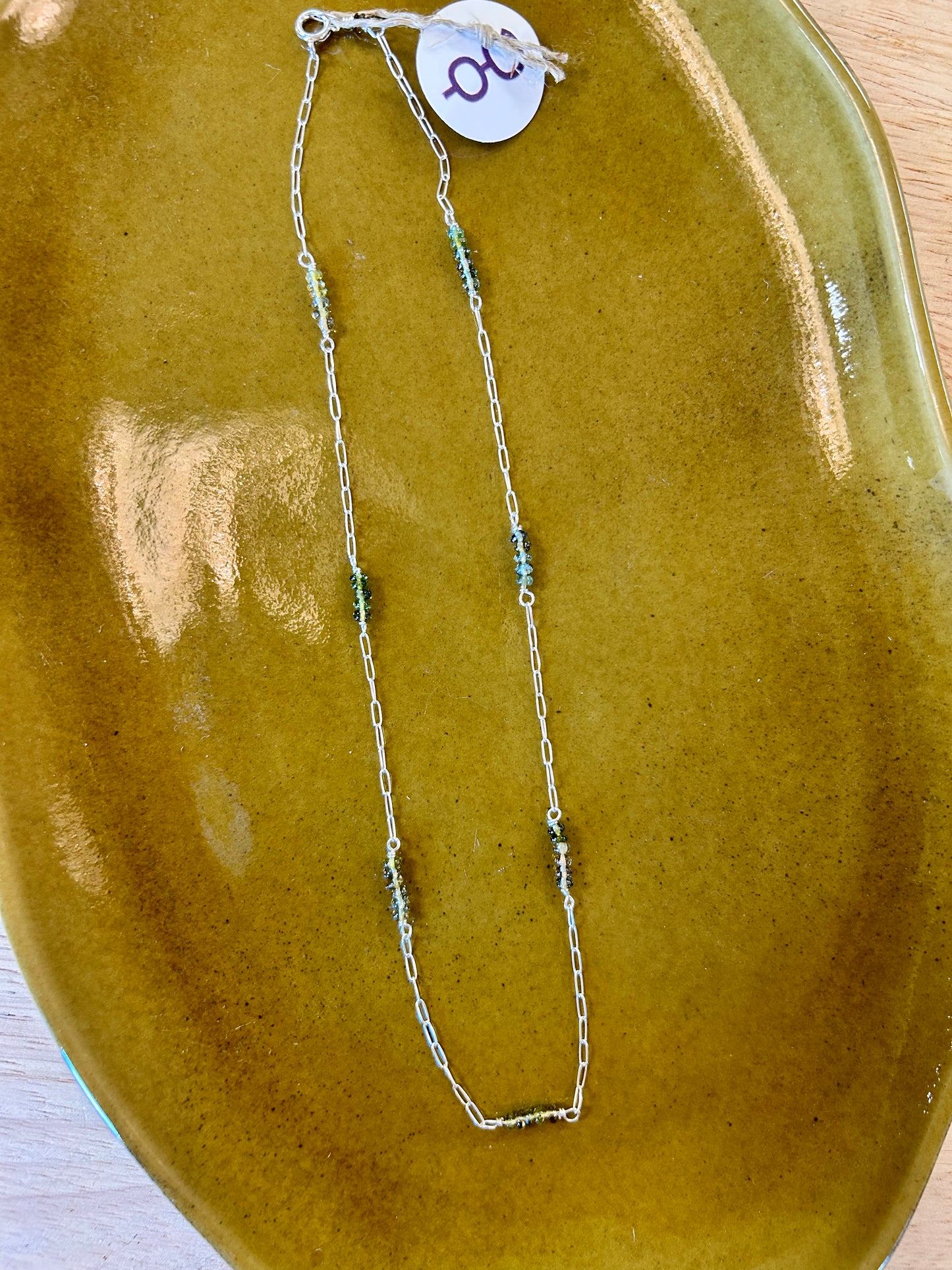 Tourmaline Chain Necklace