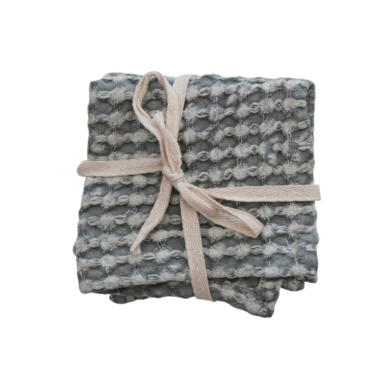 Cleome Waffle Dish Cloths (Set of 3) – McGee & Co.