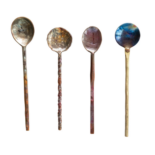 Hand-Forged Copper Spoons