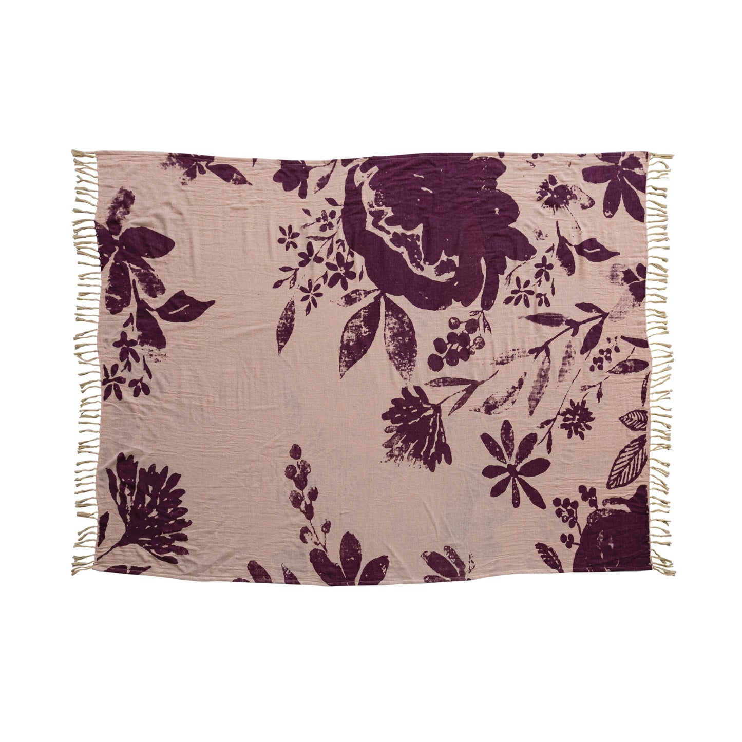 Floral Throw Blanket