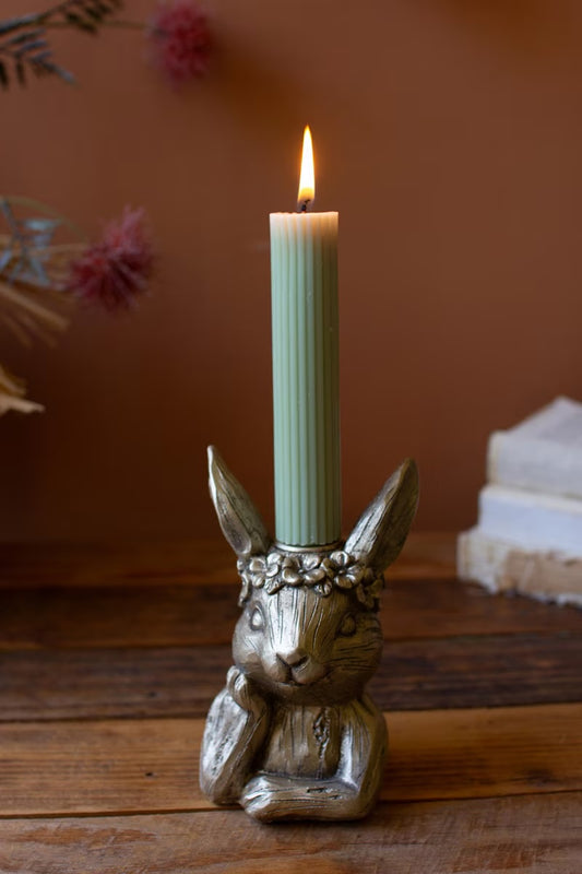 Rabbit Taper Candle Holder