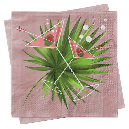 Martini Palm Napkin