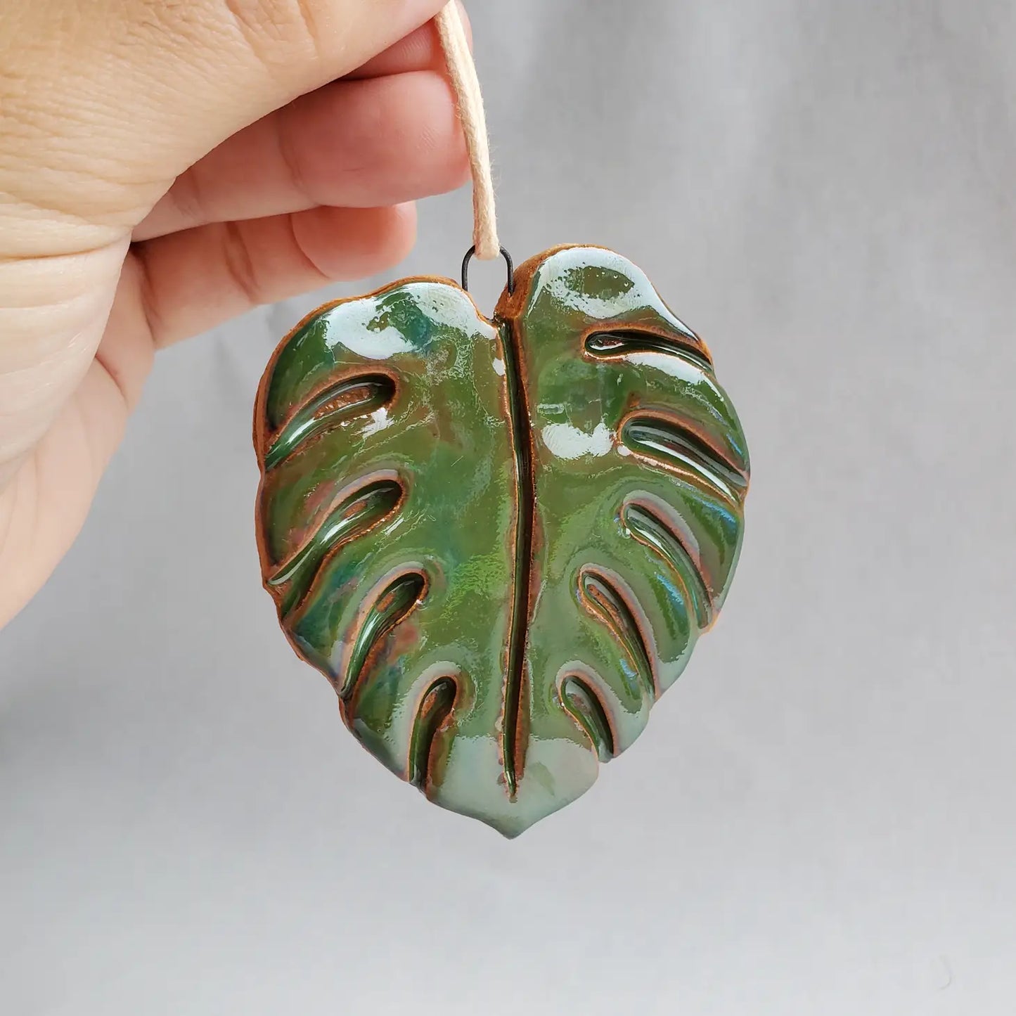 Monstera Leaf Ornament