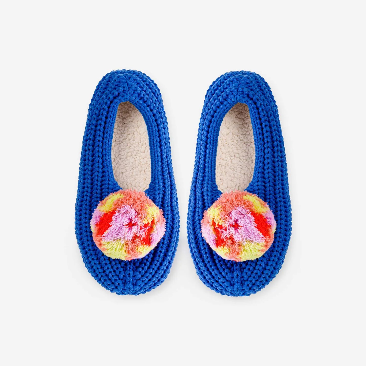 Pom Rib Slippers