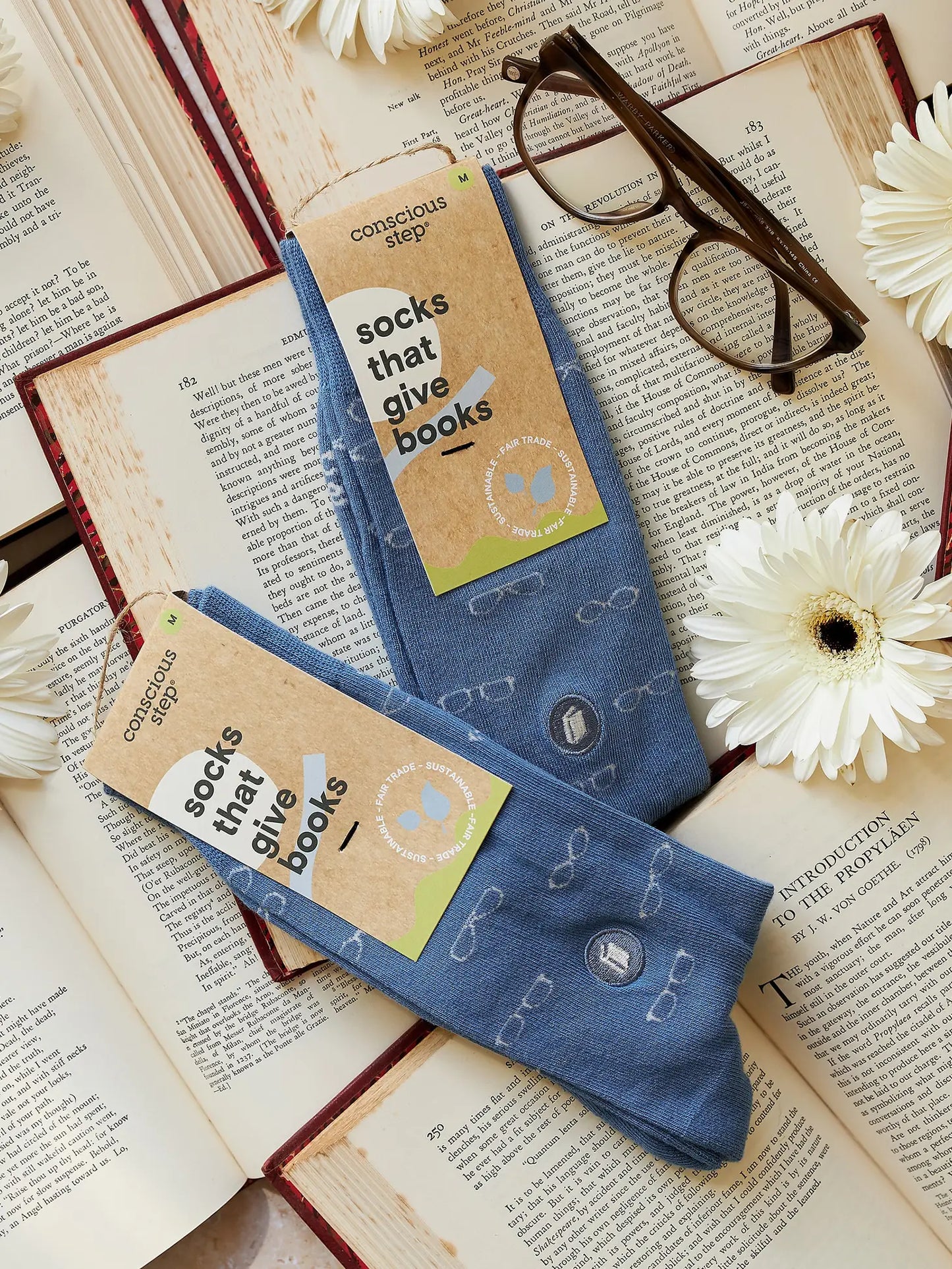 Socks That Give Books