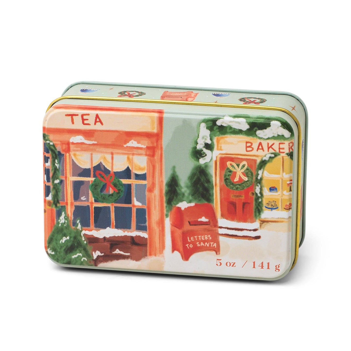 Holiday Tin Candle