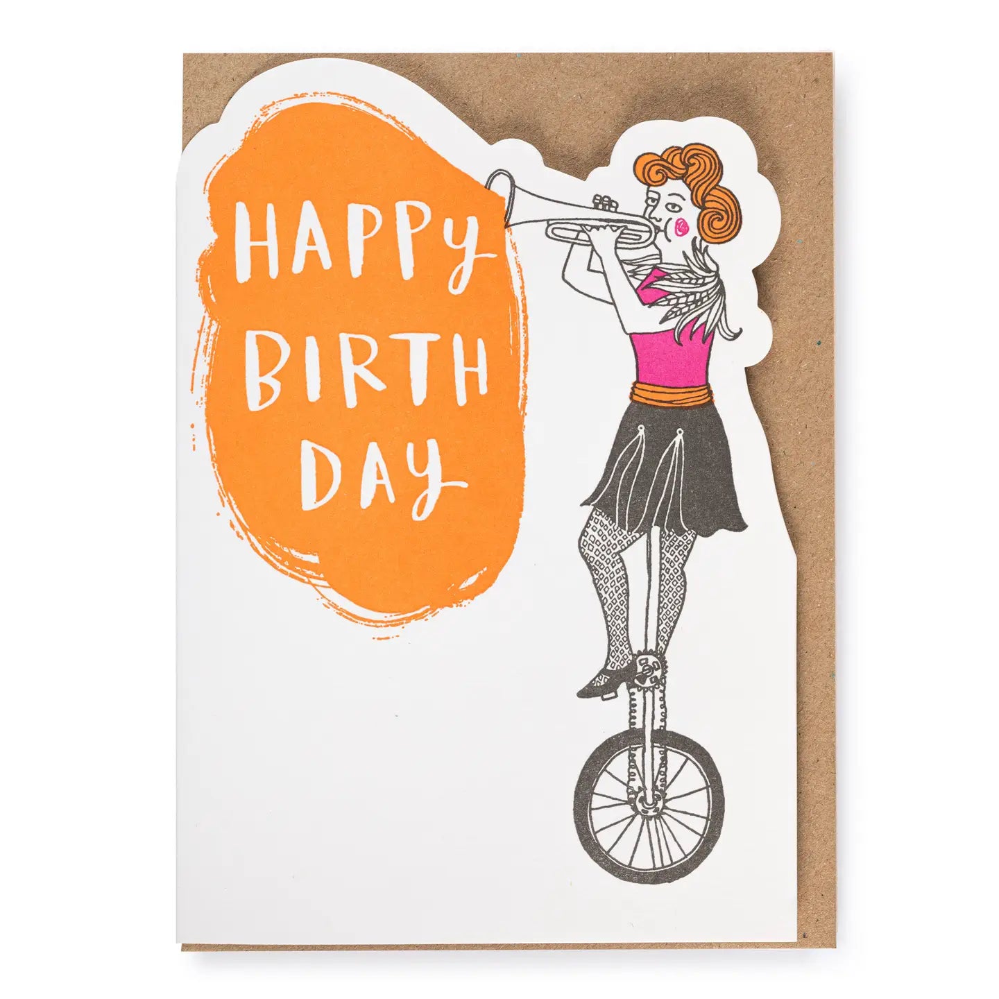 Birthday Trumpeter Card