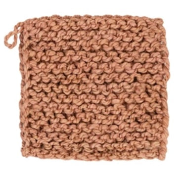 Jute Crocheted Pot Holder