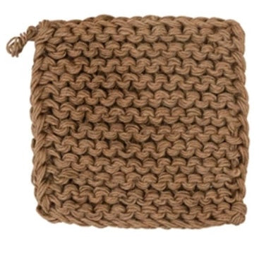 Jute Crocheted Pot Holder