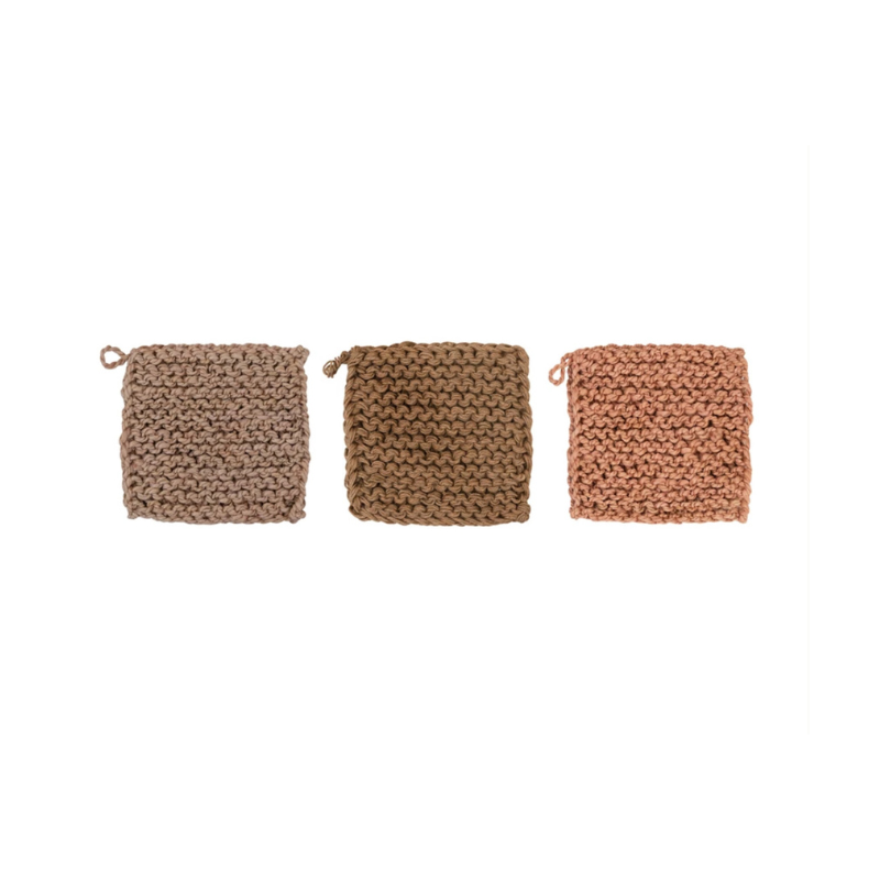 Jute Crocheted Pot Holder